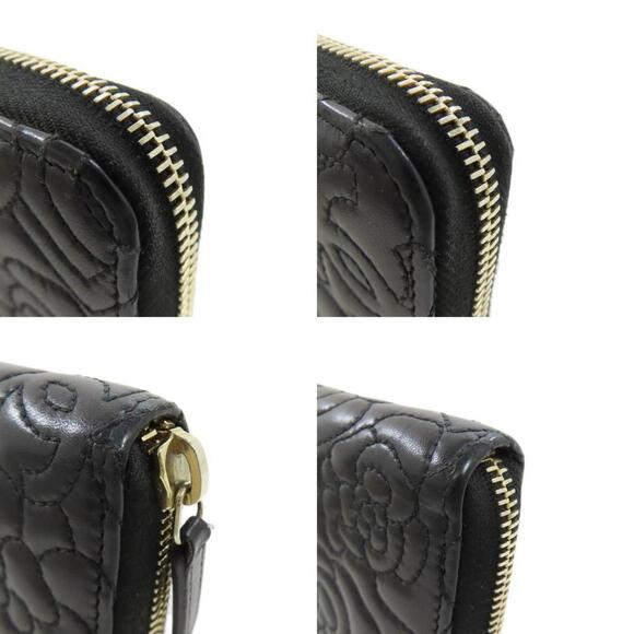 CHANEL Black Lambskin Leather Wallet - Picture 10 of 11